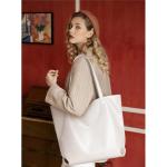 PU lederen handtas dames schoudertas grote shopper tas hobo tas dames schoudertas voor school kantoor werk reizen uitstapjes winkelen, Ywblack