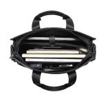 FUNSEED Echte Leder-Handtasche für Herren, Rindsleder, Laptoptasche, wasserdicht, große Kapazität, Business-Aktentaschen