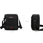 CHDWEY Umhängetaschen für Herren Männer Crossbody Taschen Umhängetaschen Hohe Qualität Nylon Casual Messenger Bag Business männer Reisetaschen Handtaschen(Grijs)