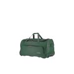 Travelite Basics Fresh reistas met wieltjes, 71 cm, donkergroen, reistas met wieltjes