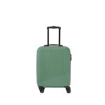 Travelite 4-Rad Handgepäck Koffer klein 37 Liter, Gepäck Serie Bali: ABS Hartschalen Trolley erfüllt IATA-Bordgepäckmaß, 55 cm