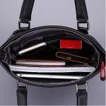 CHDWEY Umhängetaschen für Herren Leder Mann Tasche Schulter Umhängetasche erste Schicht von Ledertaschen Casual Wear Volltonfarbe Geschäftsdokumente