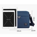 CHDWEY Umhängetaschen für Herren Männer Umhängetasche Mann Crossbody Bag Hohe Qualität Messenger Bag Business Oxford Männliche Geldbörse Reise Handtaschen(Black)