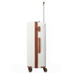 Travelite Koffer met 4 wielen, 3-delig, maten L/M/S, bagage serie Bali: ABS hardshell trolleys, cognac, Trolley met harde schaal L/M/S