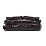 Echt leren schoudertas heren lederen schoudertas heren schoudertas grote sling bag tote handtas (A eenheidsmaat)