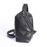 Borsttas heren trendy rugzak mode enkele schouder schoudertas casual sport herentas (C 18 x 28 x 10 cm)