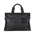 FUNSEED Echte Leder-Handtasche für Herren, Rindsleder, Laptoptasche, wasserdicht, große Kapazität, Business-Aktentaschen