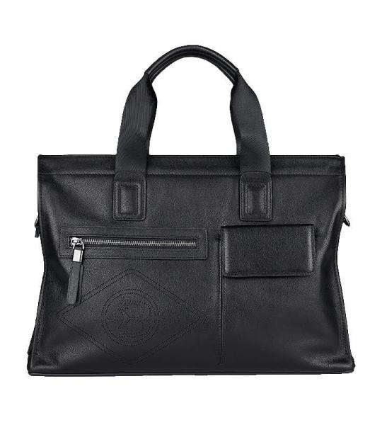 FUNSEED Echte Leder-Handtasche für Herren, Rindsleder, Laptoptasche, wasserdicht, große Kapazität, Business-Aktentaschen