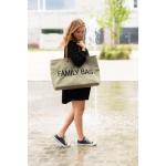 , Family Bag, luiertas, reis-/weekendtas, Grote Inhoud, inclusief afneembaar tasje, kaki