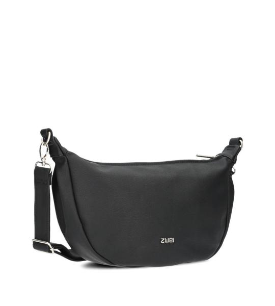 Mademoiselle.M M70 Half-Moon Bag Nubuk-Black