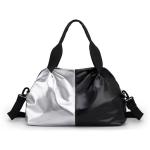 CHDWEY Umhängetaschen für Herren Unisex Frauen Handtaschen Weibliche Umhängetaschen Männliche Messenger Bags wasserdichte Nylon Große Gymnastasche Crossbody Beach Tasche(Black