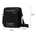 CHDWEY Umhängetaschen für Herren Männer Tasche Lässige Umhängetasche wasserdichte Mann Casual Crossbody Bags Nylon Männliche Messenger Bags Handtasche(Green)