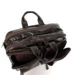 Echt leren schoudertas heren lederen schoudertas heren schoudertas grote sling bag tote handtas (A eenheidsmaat)