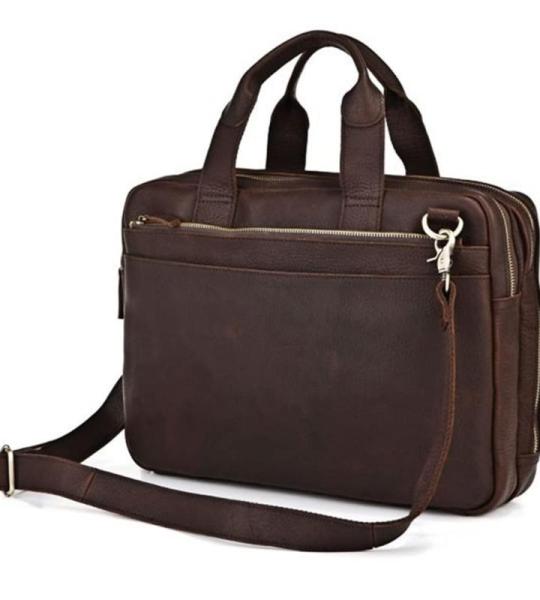 Vintage schoudertas van echt leer, heren schoudertas van echt leer voor heren crossbody bag tote handtas heren vrije tijd sling bag (A eenheidsmaat)
