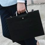 CHDWEY Umhängetaschen für Herren Retro einfache Männer- und Frauenhandtaschen, Business-Aktentasche, flaches Umschlag-Dateipaket geeignet für Arbeit/Schule/im Freien