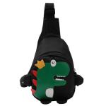 Kleiner Rucksack Damen Kinderrucksack Mädchen Kinderrucksack Wanderrucksack Kinder Mädchen Jungen Kindermode Cartoon Dinosaurier Brusttasche Nylon verstellbare leichte Umhängeta