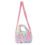 VALICLUD 4 stuks stijlvolle enveloppen voor kinderen, draagbare koerierstassen, schoudertas, kleine tas, kleine cartoon, modieuze handtassen, pluche, eenhoorn, meisjes, stropdas, t