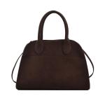 Suede Hobo Tas voor Vrouwen, Vintage Tote Bag voor Vrouwen, Suède Tote Bag met Compartments Hobo Slouch Bag, Handtassen, Fashion Retro Schoudertas, Koffie
