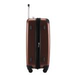 HAUPTSTADTKOFFER Alex Handbagage, 55 x 38 x 23 cm, TSA, 4 wielen, 42 liter, reiskoffer, hardshellkoffer, rolkoffer, boordbagagekoffer, bruin, kofferset