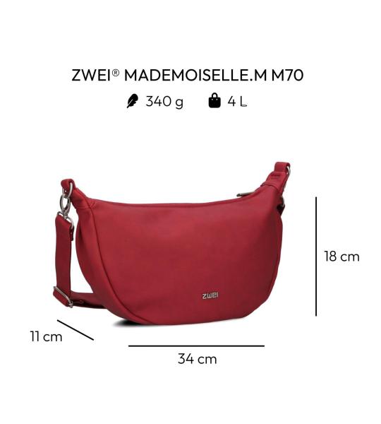 Mademoiselle.M M70 Half-Moon Bag Lipstick