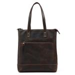 AMZOPDGS STUKS Handtas Pendelaar Draagtas Uniseks Schoudertas Business Bag Retro Heren Tas (A 38 * 35 * 11cm)
