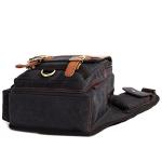 KAUKKO Canvas Tactical Vintage Borsttas Tactical Schoudertas