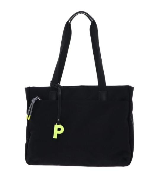 Shopper Lucky One 3245, zwart, Eén maat, Casual