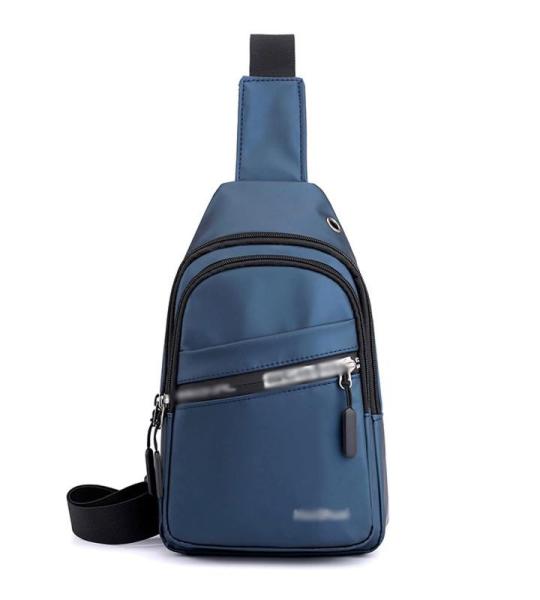 CHDWEY Umhängetaschen für Herren Männer Tasche Geschäft Brusttasche Reise Umhängetasche Messenger Bag Nylon wasserdichte Männer Crossbody Tasche Reise Rucksäcke(Blue)