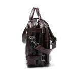Echt leren schoudertas heren lederen schoudertas heren schoudertas grote sling bag tote handtas (A eenheidsmaat)