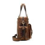 SPYBY Schoudertassen leren handtassen, duffeltassen voor mannen, bagareizen duffels 's nachts weekendtassen (kleur: rood)