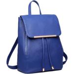 Rugzak Vrouwen Kleine Waterdichte Rugzak Stad Rugzak Rugzak Vrouwen Moderne Rugzak Vrouwen PU Leer Voor Reizen Werk School, marineblauw, Eén maat, Casual