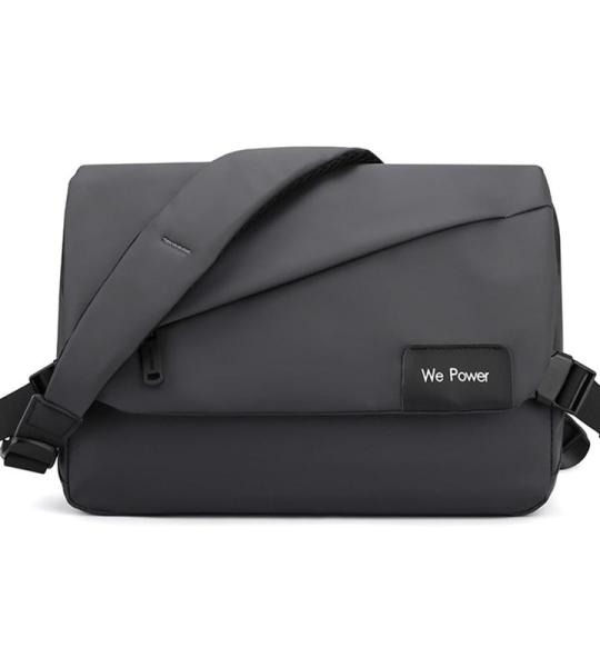 FANDARE Ultralichte schoudertas voor heren, schoudertas, hangtas, werktas, nylon messenger bag voor dagelijks gebruik, vrije tijd, werk, kantoor, reizen, school, waterdichte heren 