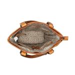 Leren Shopper Laramie, Donkerbruin