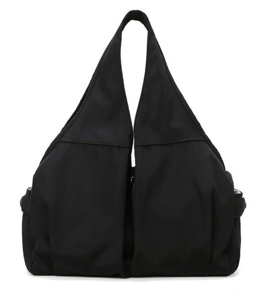 CHDWEY Umhängetaschen für Herren Yoga-Matt-Tasche Fitness-Gym Bags Reisen for Frauen Gymtas Mama Schulter Yoga Matt-Tasche(Black)