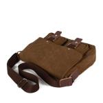 Vintage casual canvas schoudertas heren schoudertas canvas dames schoudertas herentas (A eenheidsmaat)