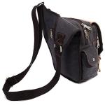KAUKKO Canvas Tactical Vintage Borsttas Tactical Schoudertas