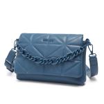 Kleine schoudertassen voor vrouwen, zachte klassieke gewatteerde handtassen met brede riem, PU-leer, waterdichte schoudertas voor mobiele telefoon, als cadeau voor meisjes, Klassie