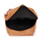 CHDWEY Umhängetaschen für Herren Multi Pocket Rucksack Männer Mode Rucksack Casual Sport Rucksack Teenager Gute Qualität Männer Rucksack Handtasche(Lightbrown)
