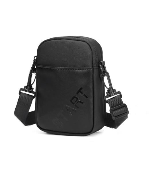 Mini Messenger Bag met ritssluiting, crossbody schoudertas, klein, waterdichte borsttas voor heren, anti-diefstal schoudertas, mobiele telefoon, crossbody tas, voor dagelijks gebru