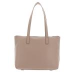 Mellow Leather Crossover voor dames, Warm Taupe