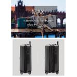 HAUPTSTADTKOFFER Midden grote harde koffer, TSA, 4 wielen, check-in bagage met 8 cm volumevergroting, 77 cm, 130 liter, grafiet, Grafito., koffer
