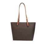 Jet Sest Travel Medium Double Pocket Tote Non-Leather Vegan (Bruin), Bruin