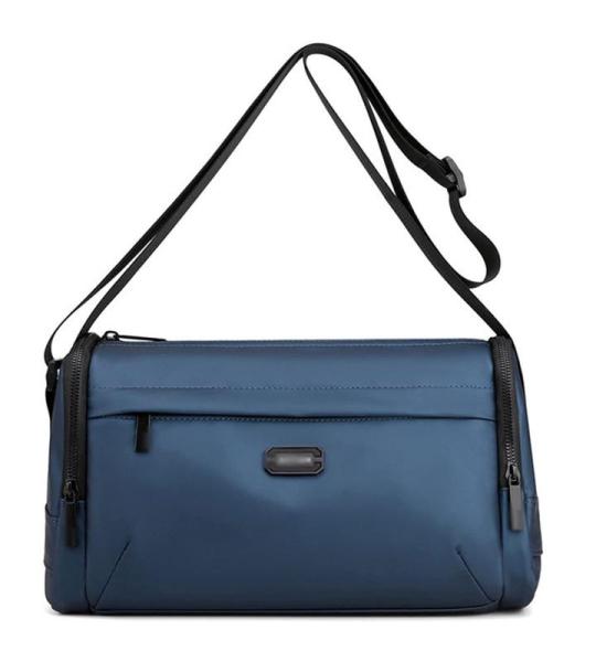 CHDWEY Umhängetaschen für Herren Männer Umhängetasche Crossbody Tasche wasserdichte Nylon Kurzurlaub Mann Messenger Bag Hohe Qualität Männliche Geldbörsen Handtaschen(Blue)