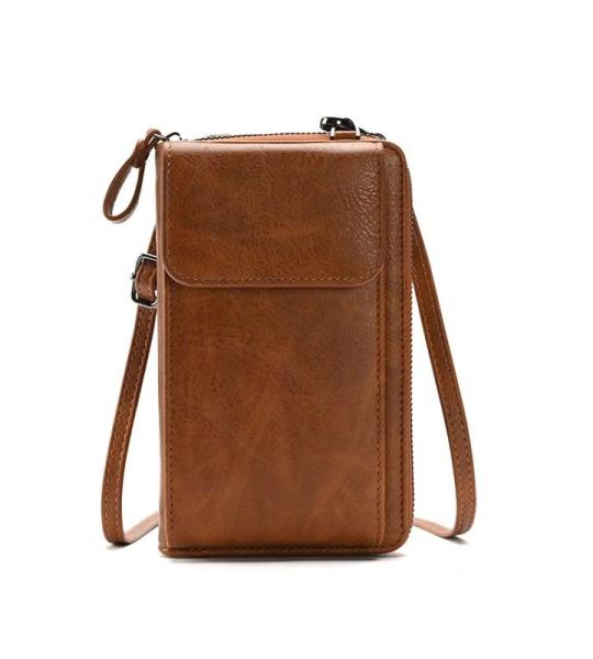 CHDWEY Umhängetaschen für Herren Fashion Ladies Small Crossbody Messenger Bags Women Shoulder Bag Wallet Mini PU Leather Card Holder Female Purse