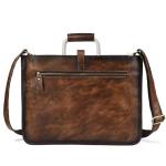 Zakelijke heren aktetas heren tas retro diagonaal tas handtas casual schoudertas (B 37 x 28 cm)