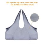 CHDWEY Umhängetaschen für Herren Reißverschluss Tanzkleid Schulter Seitentasche Yoga Matt Tasche Feste Lagerung Sling Sport Gym Große Kapazität Träger Fitness Yoga Matte Tasc