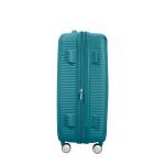 American Tourister Soundbox Spinner Koffer, uitbreidbaar 32459, groen