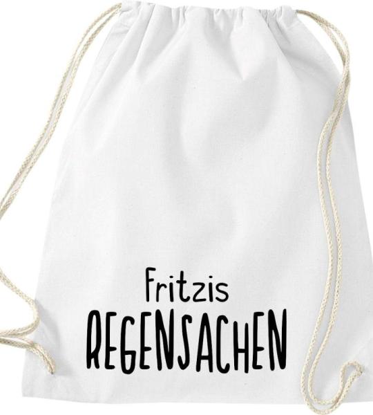 Shirtinstyle Gymtas, regenspullen met wensnaam, kinderdagverblijf, school, vrije tijd, gymtas tas tas