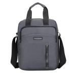 CHDWEY Umhängetaschen für Herren Männer Umhängetasche Oxford Tuch Hohe Qualität Crossbody Tasche Pure Farbe Casual Business Vielseitige Männer Tasche Reisetasche(Grijs)