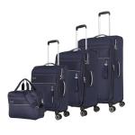 Travelite Kofferset 4 teilig Weichschale 4 Rollen